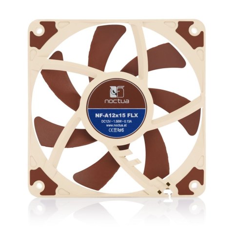 Wentylator NOCTUA NF-A12x15 FLX 120x120x15 mm Wentylator NOCTUA NF-A12x15 FLX 120x120x15 mm