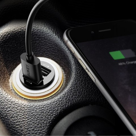 AUKEY CC-S1 MINIATUROWA 2XUSB 24W 4.8A AIPOWER AUKEY CC-S1 MINIATUROWA 2XUSB 24W 4.8A AIPOWER