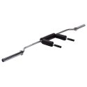 Gryf olimpijski łamany 21kg / 2300mm z zaciskami Lock Jaw HMS GOL320