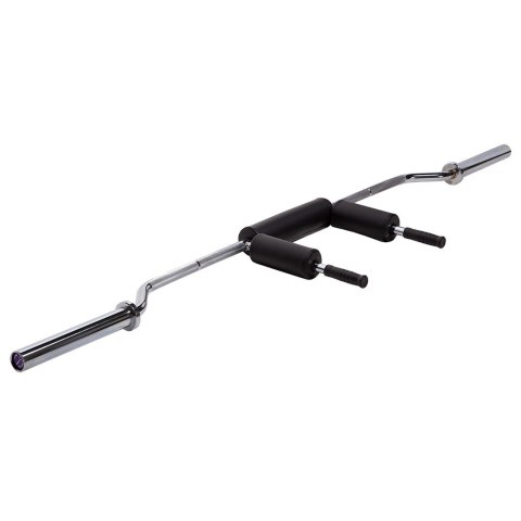 Gryf olimpijski łamany 21kg / 2300mm z zaciskami Lock Jaw HMS GOL320 Gryf olimpijski łamany 21kg / 2300mm z zaciskami Lock Jaw HMS GOL320