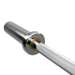 Gryf olimpijski prosty 8.3kg/ 1200mm z zaciskami Lock Jaw HMS GO160