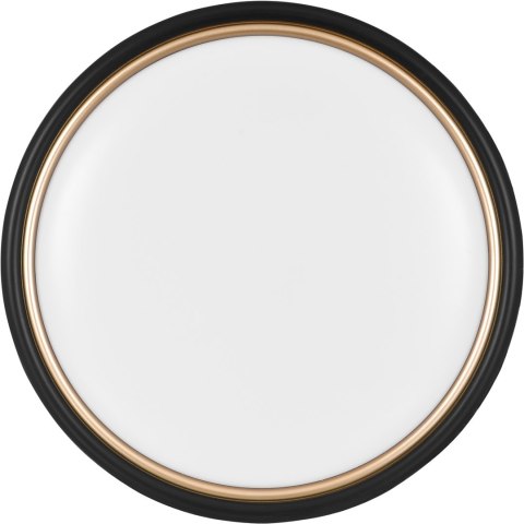 Nowoczesny plafon sufitowy LED Activejet VERDI B/G Czarno - Złoty 23W Nowoczesny plafon sufitowy LED Activejet VERDI B/G Czarno - Złoty 23W
