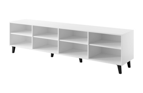 Szafka RTV BARI 200x42x52 biały mat Szafka RTV BARI 200x42x52 biały mat