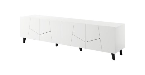 Szafka RTV ETNA 200x42x52 biały mat Szafka RTV ETNA 200x42x52 biały mat
