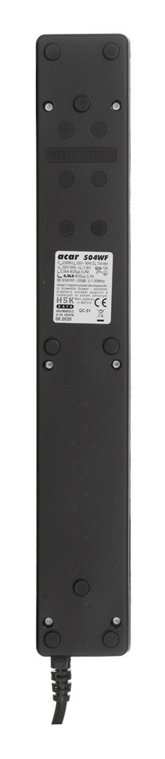 Listwa zasilająca HSK DATA ALP-ACAR504WF---0N (5 x UTE; 10 A; 1,5m; kolor czarny) Listwa zasilająca HSK DATA ALP-ACAR504WF---0N (5 x UTE; 10 A; 1,5m; kolor czarny)