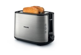 Toster Philips Viva Collection HD2650/90 (950W; kolor srebrny) (WYPRZEDAŻ)