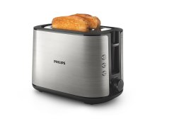Toster Philips Viva Collection HD2650/90 (950W; kolor srebrny) (WYPRZEDAŻ)