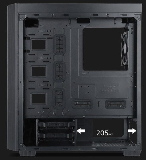 GEMBIRD OBUDOWA FORNAX K500 MIDI-TOWER (2X USB 3.0, 1X USB TYP-C, CZYTNIK KART, HD AUDIO) CZARNA GEMBIRD OBUDOWA FORNAX K500 MIDI-TOWER (2X USB 3.0, 1X USB TYP-C, CZYTNIK KART, HD AUDIO) CZARNA