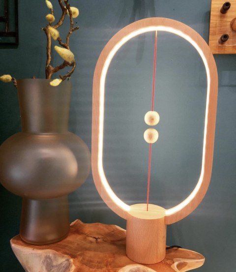 Lampa stołowa allocacoc Heng Balance Lamp Ellipse USB DH0037LW/HBLEUB (1,5m; Biały ciepły) Lampa stołowa allocacoc Heng Balance Lamp Ellipse USB DH0037LW/HBLEUB (1,5m; Biały ciepły)