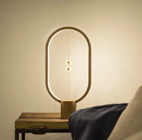 Lampa stołowa allocacoc Heng Balance Lamp Ellipse USB DH0037LW/HBLEUB (1,5m; Biały ciepły) Lampa stołowa allocacoc Heng Balance Lamp Ellipse USB DH0037LW/HBLEUB (1,5m; Biały ciepły)