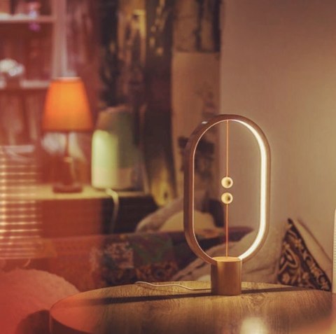 Lampa stołowa allocacoc Heng Balance Lamp Ellipse USB DH0037LW/HBLEUB (1,5m; Biały ciepły) Lampa stołowa allocacoc Heng Balance Lamp Ellipse USB DH0037LW/HBLEUB (1,5m; Biały ciepły)