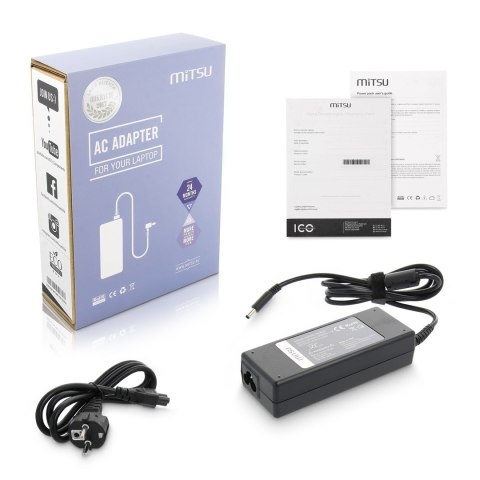 MITSU ZASILACZ 19.5V 4.62A (4.5X3.0 PIN) - DELL MITSU ZASILACZ 19.5V 4.62A (4.5X3.0 PIN) - DELL