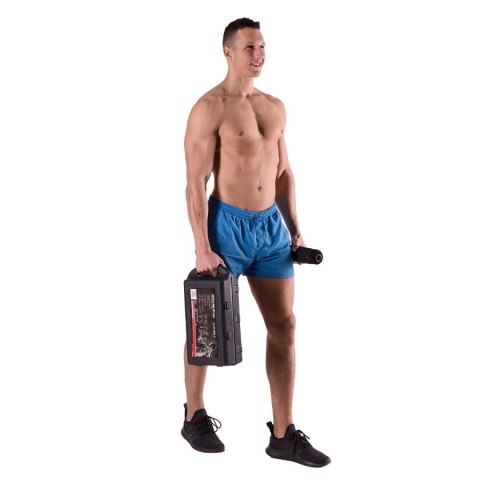 Zestaw ciężarów 6w1 HMS SGZ215 (sztanga, sztangielki i kettlebell) w walizce 15kg Zestaw ciężarów 6w1 HMS SGZ215 (sztanga, sztangielki i kettlebell) w walizce 15kg