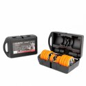 Zestaw ciężarów 6w1 HMS SGZ215 (sztanga, sztangielki i kettlebell) w walizce 15kg