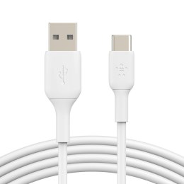 BELKIN KABEL USB-A TO USB-C, 1M, PVC, BIAŁY