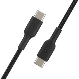 BELKIN KABEL USB-C - USB-C 2.0, OPLOT, 1M, CZARNY