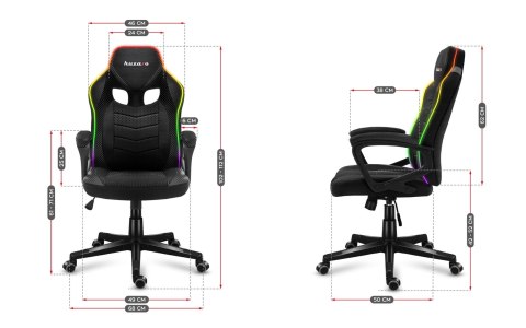 Fotel gamingowy Huzaro Force 2.5 RGB Mesh Fotel gamingowy Huzaro Force 2.5 RGB Mesh