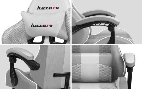 Fotel gamingowy Huzaro Force 4.7 White Mesh Fotel gamingowy Huzaro Force 4.7 White Mesh