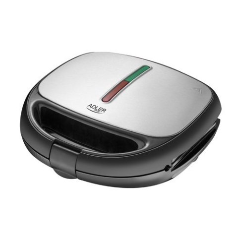 Opiekacz do kanapek Adler AD 3040 (800W; kolor czarny) Opiekacz do kanapek Adler AD 3040 (800W; kolor czarny)