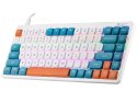 TRACER KLAWIATURA FINA 84 W/B OUTEMU RED SWITCH