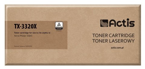 Actis TX-3320X Toner (zamiennik Xerox 106R02306; Standard; 11000 stron; czarny) Actis TX-3320X Toner (zamiennik Xerox 106R02306; Standard; 11000 stron; czarny)