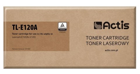 Actis TL-E120A Toner (zamiennik Lexmark 12016SE; Standard; 2000 stron; czarny) Actis TL-E120A Toner (zamiennik Lexmark 12016SE; Standard; 2000 stron; czarny)