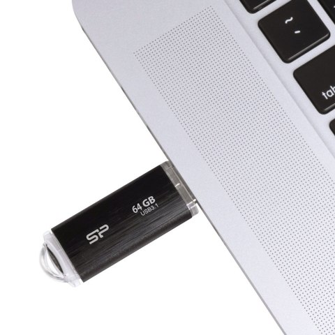 Pendrive Silicon Power Blaze B02 64GB USB 3.1 kolor czarny (SP064GBUF3B02V1K) Pendrive Silicon Power Blaze B02 64GB USB 3.1 kolor czarny (SP064GBUF3B02V1K)