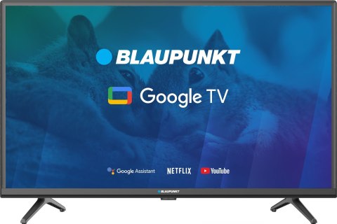 TV 32" Blaupunkt 32HBG5000S HD DLED, GoogleTV, Dolby Digital, WiFi 2,4-5GHz, BT, czarny TV 32" Blaupunkt 32HBG5000S HD DLED, GoogleTV, Dolby Digital, WiFi 2,4-5GHz, BT, czarny