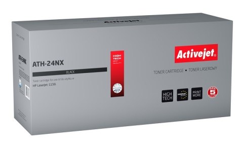 Toner Activejet ATH-24NX (zamiennik HP 24X Q2624X; Supreme; 4400 stron; czarny) Toner Activejet ATH-24NX (zamiennik HP 24X Q2624X; Supreme; 4400 stron; czarny)