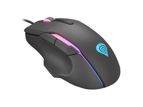 Mysz NATEC Genesis Xenon 220 RGB NMG-1572 (optyczna; 6400 DPI; kolor czarny) Mysz NATEC Genesis Xenon 220 RGB NMG-1572 (optyczna; 6400 DPI; kolor czarny)