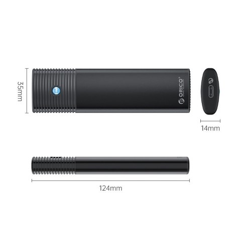 ORICO OBUDOWA DYSKU M.2 NVME/SATA 10GBPS, biała ORICO OBUDOWA DYSKU M.2 NVME/SATA 10GBPS, biała