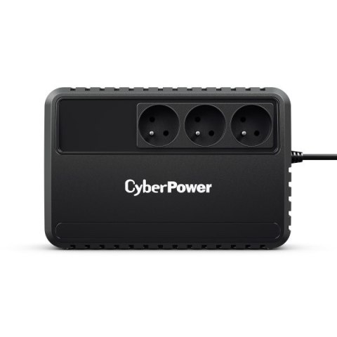 Zasilacz awaryjny UPS CyberPower BU650E-FR (Brick; 650VA) Zasilacz awaryjny UPS CyberPower BU650E-FR (Brick; 650VA)