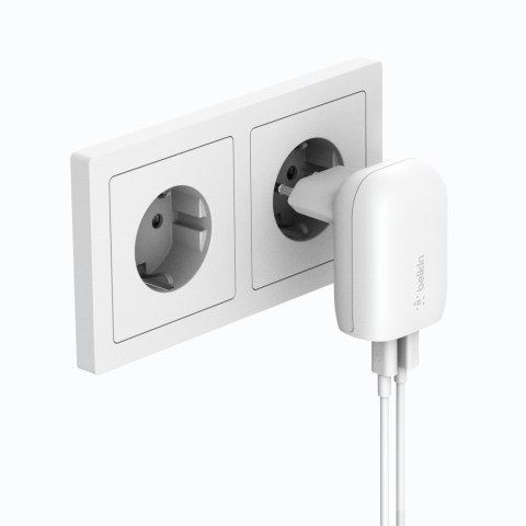 BELKIN ŁADOWARKA USB-C PD PPS + USB-A, 37W BELKIN ŁADOWARKA USB-C PD PPS + USB-A, 37W