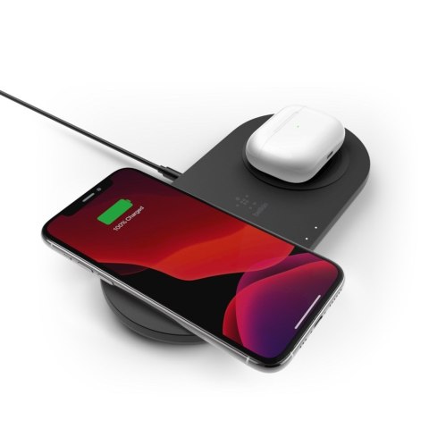 Belkin BOOST^CHARGE Charging Dual Pads 15W, CZARNA Belkin BOOST^CHARGE Charging Dual Pads 15W, CZARNA