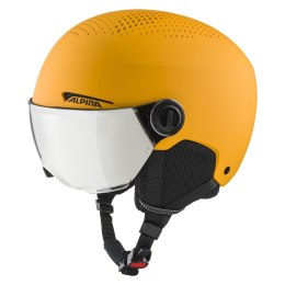 Kask zimowy ALPINA ZUPO VISOR Q-Lite burned-yell. matt 51-55 (WYPRZEDAŻ)