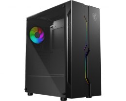 Obudowa MSI MAG VAMPIRIC 010M MSI MAG VAMPIRIC 010M (ATX, Mini ATX, Mini ITX; kolor czarny)