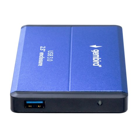 GEMBIRD OBUDOWA HDD/SSD USB 3.0 2.5" SATA, ALUMINIUM, NIEBIESKA GEMBIRD OBUDOWA HDD/SSD USB 3.0 2.5" SATA, ALUMINIUM, NIEBIESKA