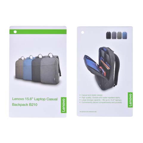 Plecak Lenovo 15.6 Laptop Casual Backpack B210 Green Plecak Lenovo 15.6 Laptop Casual Backpack B210 Green