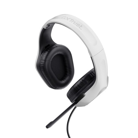 Słuchawki TRUST ZIROX HEADSET WHITE Słuchawki TRUST ZIROX HEADSET WHITE