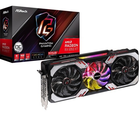 Karta graficzna Asrock Radeon RX 6950 XT Phantom Gaming 16GB OC (WYPRZEDAŻ) Karta graficzna Asrock Radeon RX 6950 XT Phantom Gaming 16GB OC (WYPRZEDAŻ)