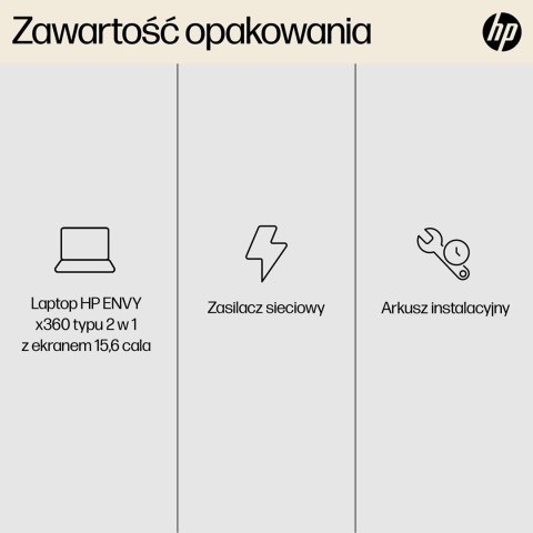 HP ENVY x360 15-fe0015nw i5-1335U 15.6"FHD Touch 16GB DDR4 SSD512 Win11 HP ENVY x360 15-fe0015nw i5-1335U 15.6"FHD Touch 16GB DDR4 SSD512 Win11