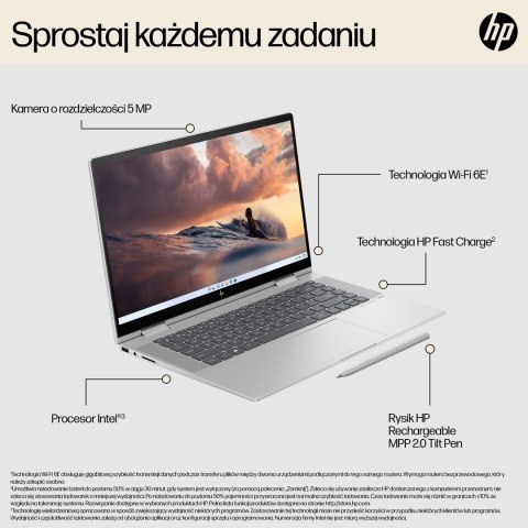 HP ENVY x360 15-fe0015nw i5-1335U 15.6"FHD Touch 16GB DDR4 SSD512 Win11 HP ENVY x360 15-fe0015nw i5-1335U 15.6"FHD Touch 16GB DDR4 SSD512 Win11