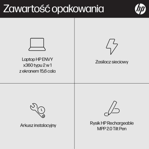 HP ENVY x360 15-fe0015nw i5-1335U 15.6"FHD Touch 16GB DDR4 SSD512 Win11 HP ENVY x360 15-fe0015nw i5-1335U 15.6"FHD Touch 16GB DDR4 SSD512 Win11
