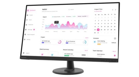 Monitor Lenovo D32-40 31,5" 16:9 1920x1080 3000:1 Raven Black Monitor Lenovo D32-40 31,5" 16:9 1920x1080 3000:1 Raven Black