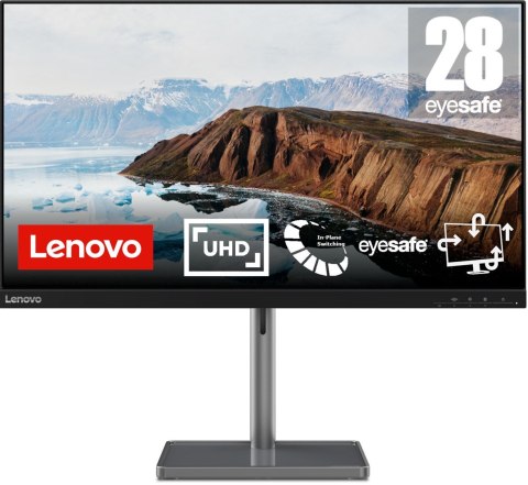 Monitor Lenovo L28u-35 28" 16:9 3840x2160 1000:1 Raven Black Monitor Lenovo L28u-35 28" 16:9 3840x2160 1000:1 Raven Black