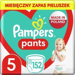 PAMPERS Pieluchomajtki MTH Rozm 5, 12-15kg, 152szt