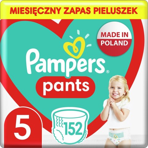 PAMPERS Pieluchomajtki MTH Rozm 5, 12-15kg, 152szt