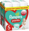 PAMPERS Pieluchomajtki MTH Rozm 5, 12-15kg, 152szt