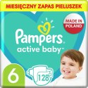 PAMPERS Pieluchy AB Rozm 6, 13-18kg, 128szt