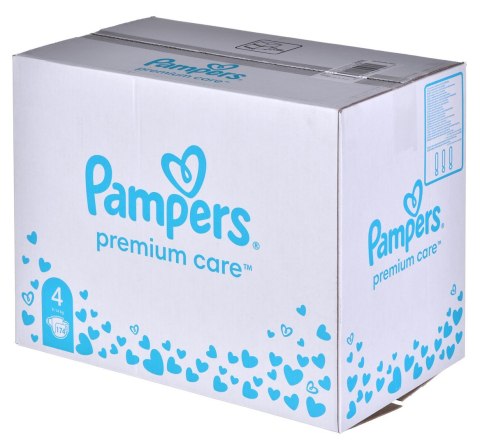 Pampers Premium Monthly Box Rozm. 4, 8-14kg 174szt Pampers Premium Monthly Box Rozm. 4, 8-14kg 174szt